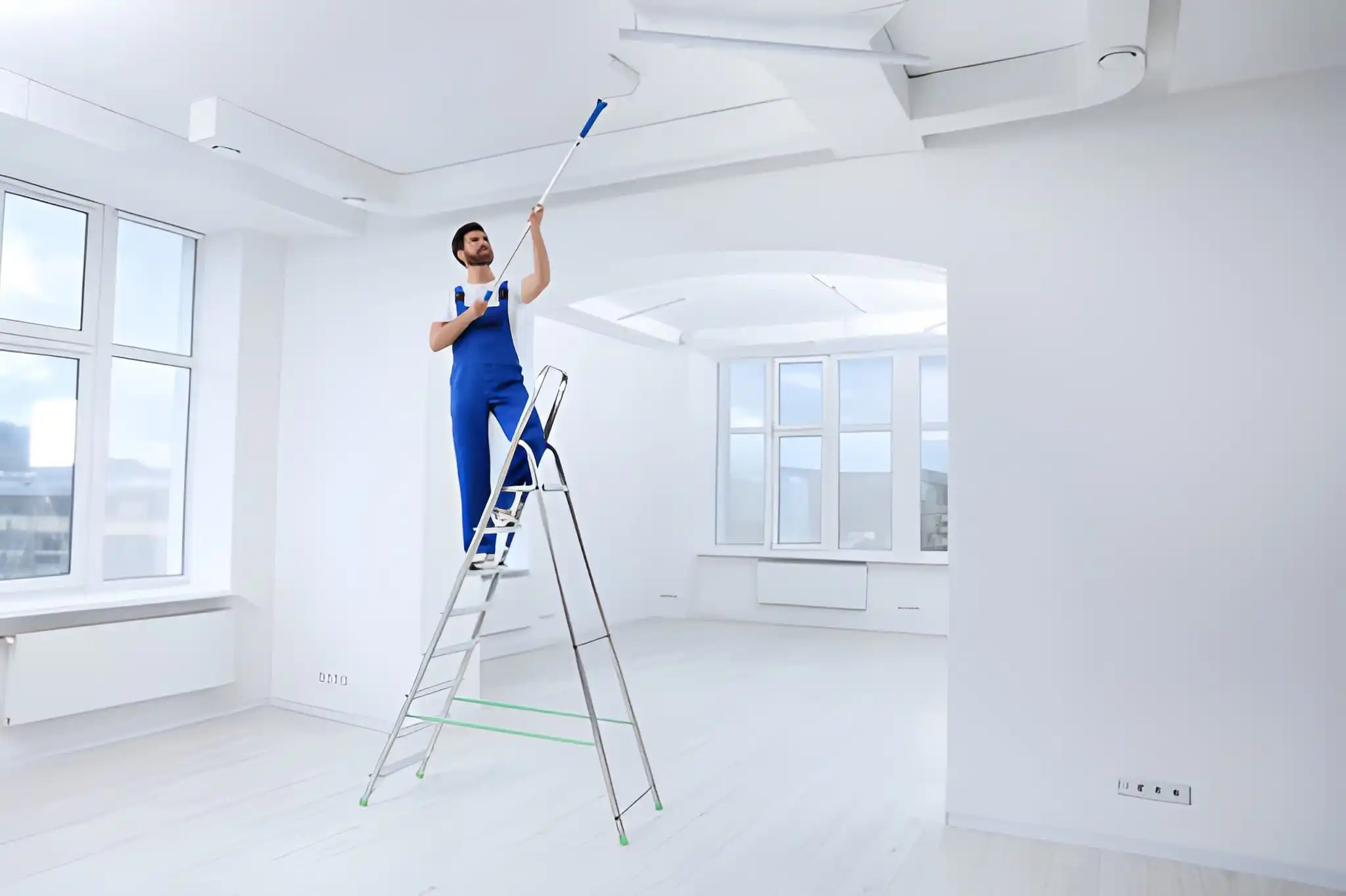 لوحة ألوان دهانات عصرية لغرف النوم في أبوظبي