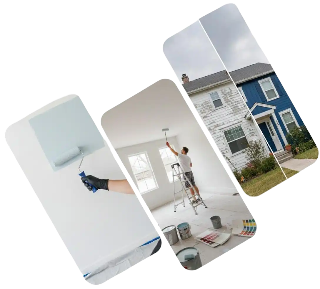 أعمال دهان جدران وسقف فيلا سكنية داخل الإمارات بخدمة احترافية متكاملة