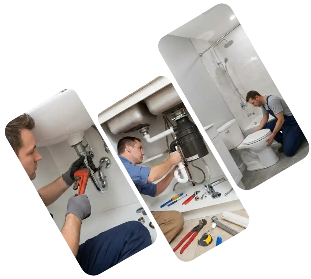 تنفيذ أعمال سباكة حمام شاملة تشمل تركيب مرحاض وصيانة الصرف في الإمارات