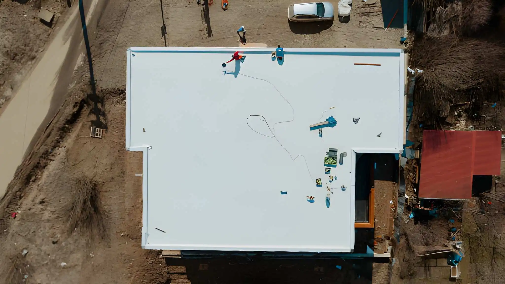 سطح بعد تنفيذ العزل المتكامل في دبي